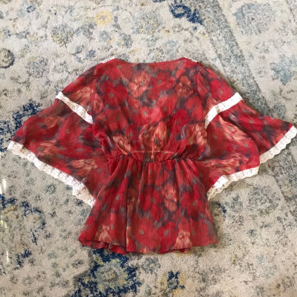 Free People Floral Tunic Top - Picture 5 of 5